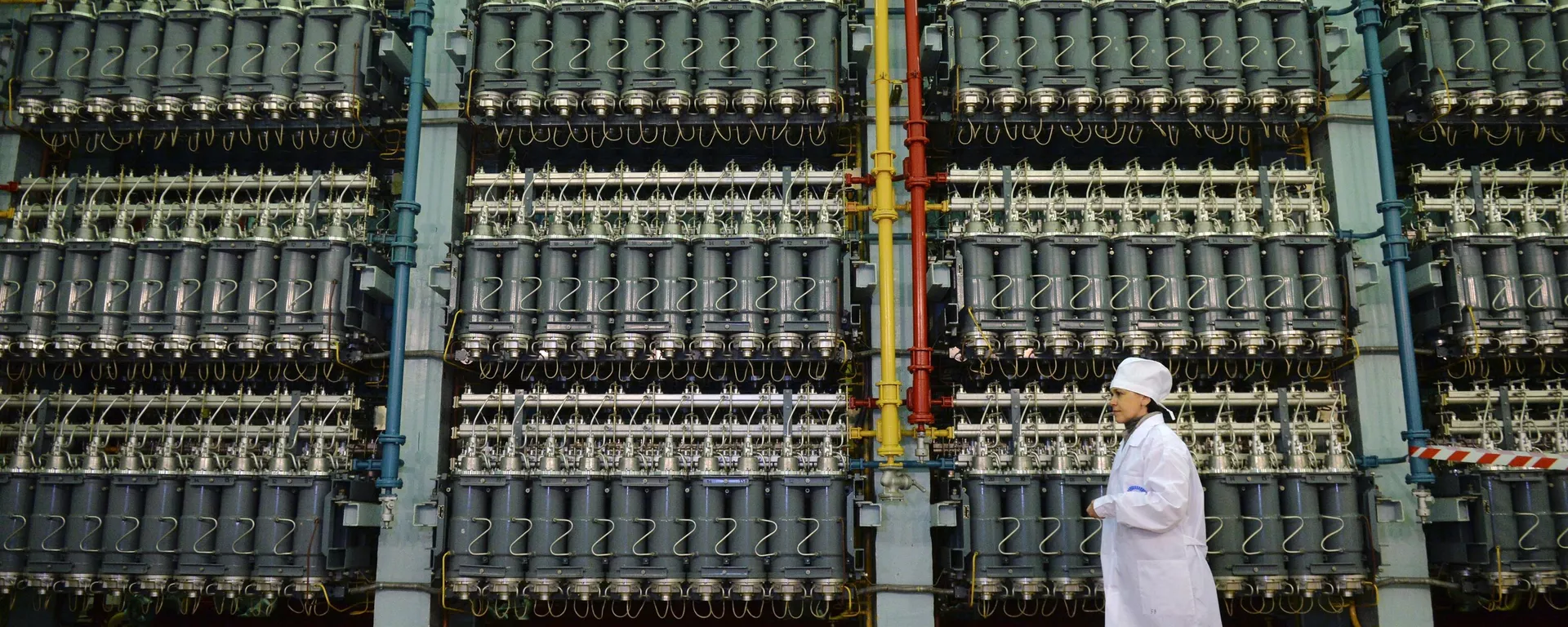 Centrífugas a gás da corporação estatal russa Rosatom. - Sputnik Brasil, 1920, 21.07.2025