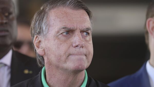 O ex-presidente do Brasil Jair Bolsonaro - Sputnik Brasil