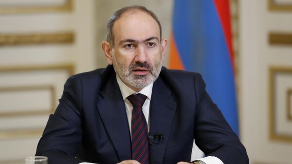 O primeiro-ministro da Armênia, Nikol Pashinyan, discursa à nação em Yerevan, Armênia, em 5 de dezembro de 2020 (foto de arquivo) - Sputnik Brasil