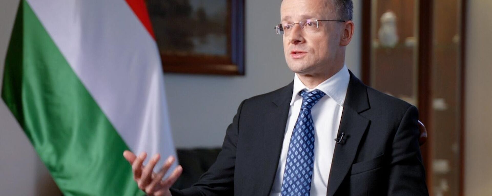 Entrevista do ministro das Relações Exteriores da Hungria, Peter Szijjarto, à Sputnik - Sputnik Brasil, 1920, 11.08.2025