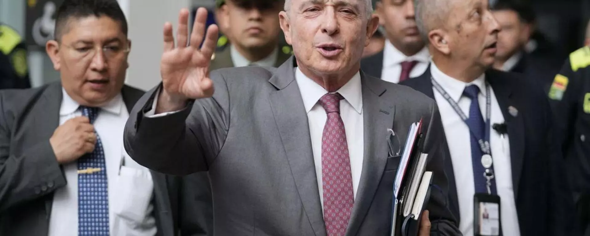 O ex-presidente colombiano Álvaro Uribe - Sputnik Brasil, 1920, 01.08.2025