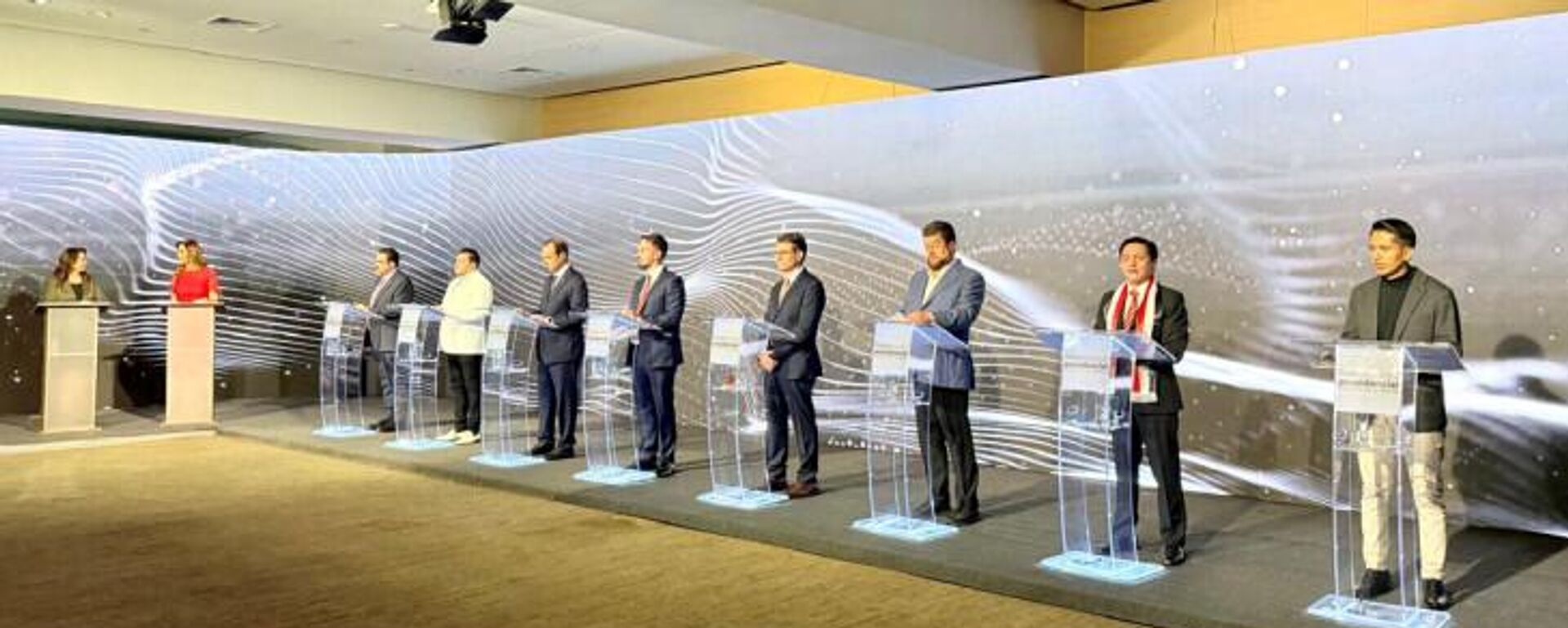 Debate de los candidatos presidenciales de Bolivia - Sputnik Brasil, 1920, 04.08.2025