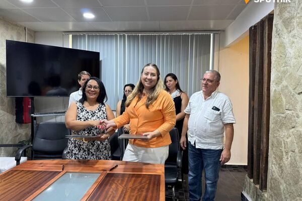 Sputnik e Instituto Cubano de Informação e Comunicação Social assinam Memorando de Cooperação - Sputnik Brasil