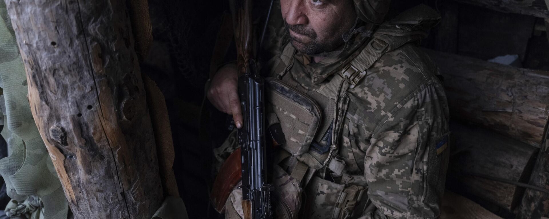 Um soldado do Exército ucraniano. - Sputnik Brasil, 1920, 29.08.2025