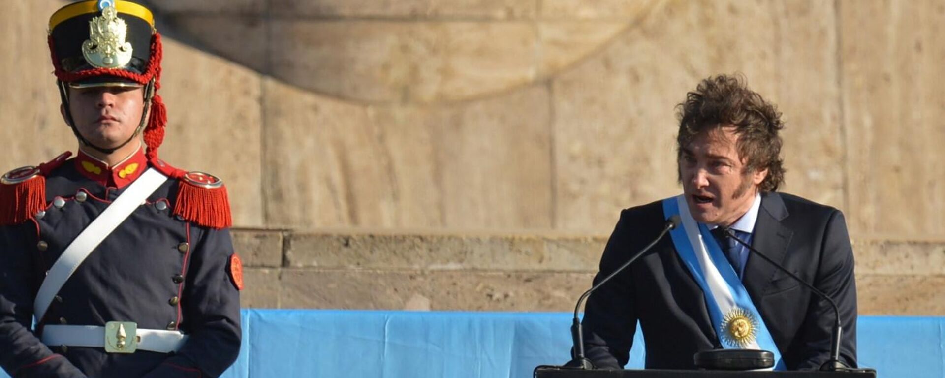 O presidente da Argentina, Javier Milei - Sputnik Brasil, 1920, 19.08.2025