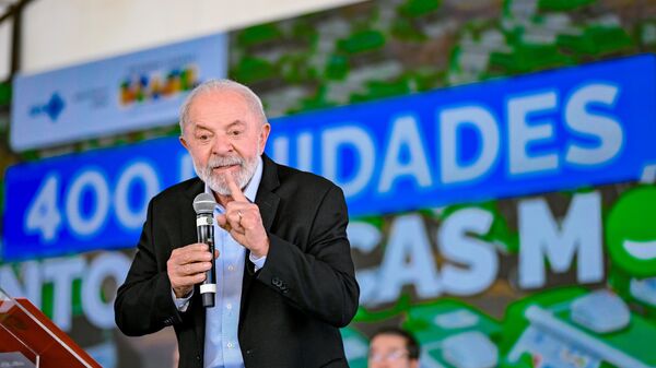 O presidente do Brasil, Luiz Inácio Lula da Silva, durante visita a Sorocaba (SP), em 21 de agosto de 2025 - Sputnik Brasil