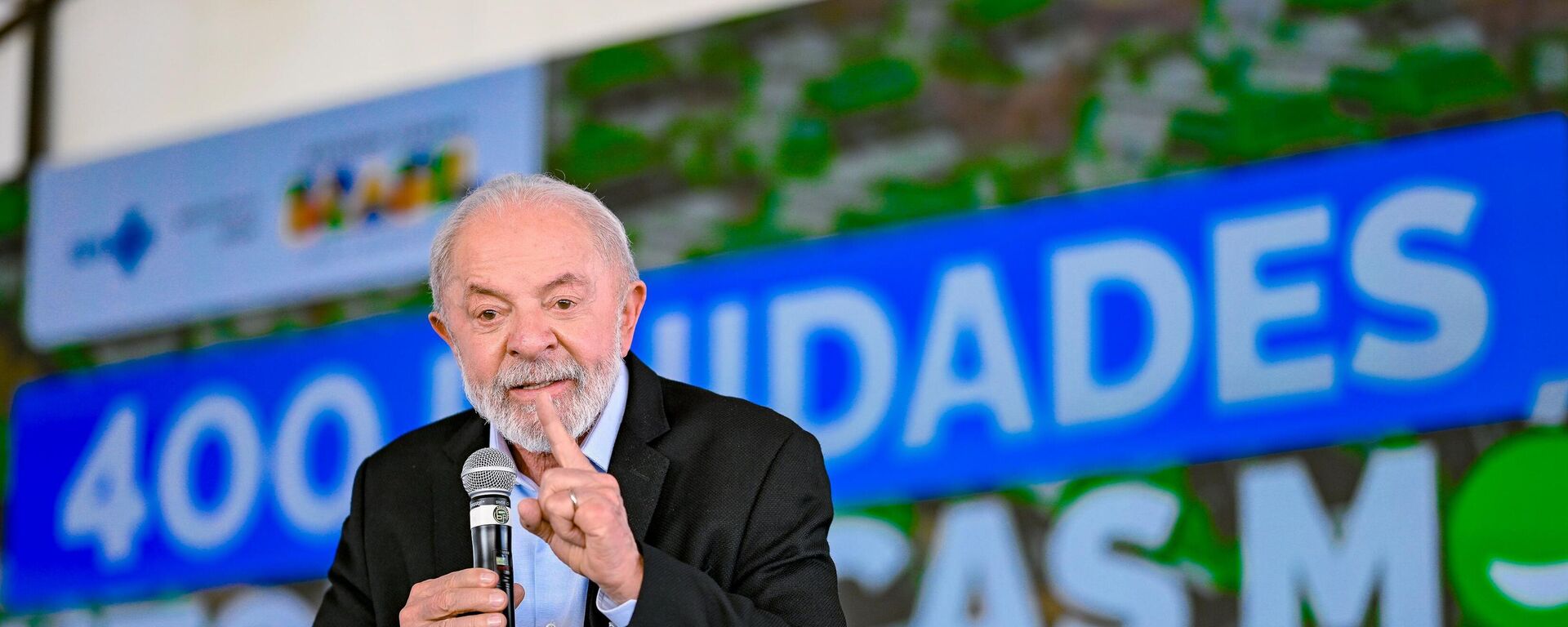 O presidente do Brasil, Luiz Inácio Lula da Silva, durante visita a Sorocaba. São Paulo, 21 de agosto de 2025 - Sputnik Brasil, 1920, 21.08.2025