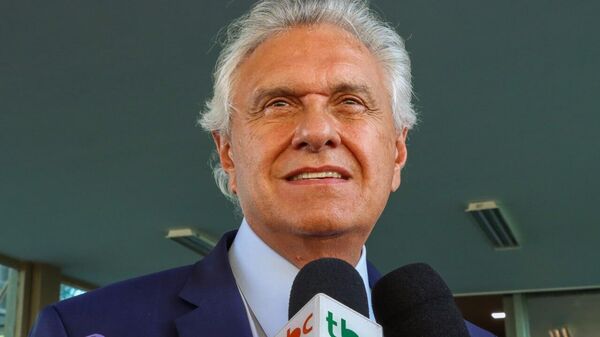 O governador de Goiás, Ronaldo Caiado (União) - Sputnik Brasil