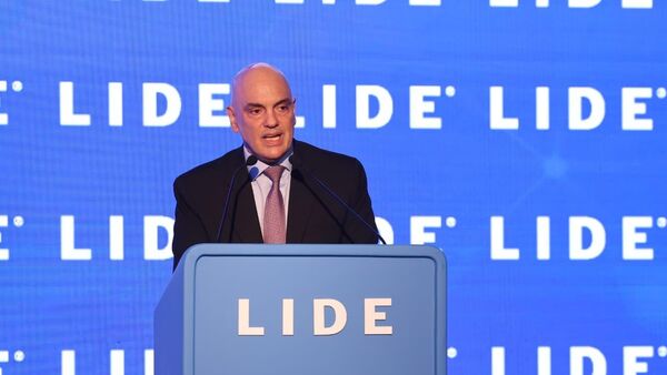 Ministro Alexandre de Moraes no Fórum Empresarial LIDE - Sputnik Brasil