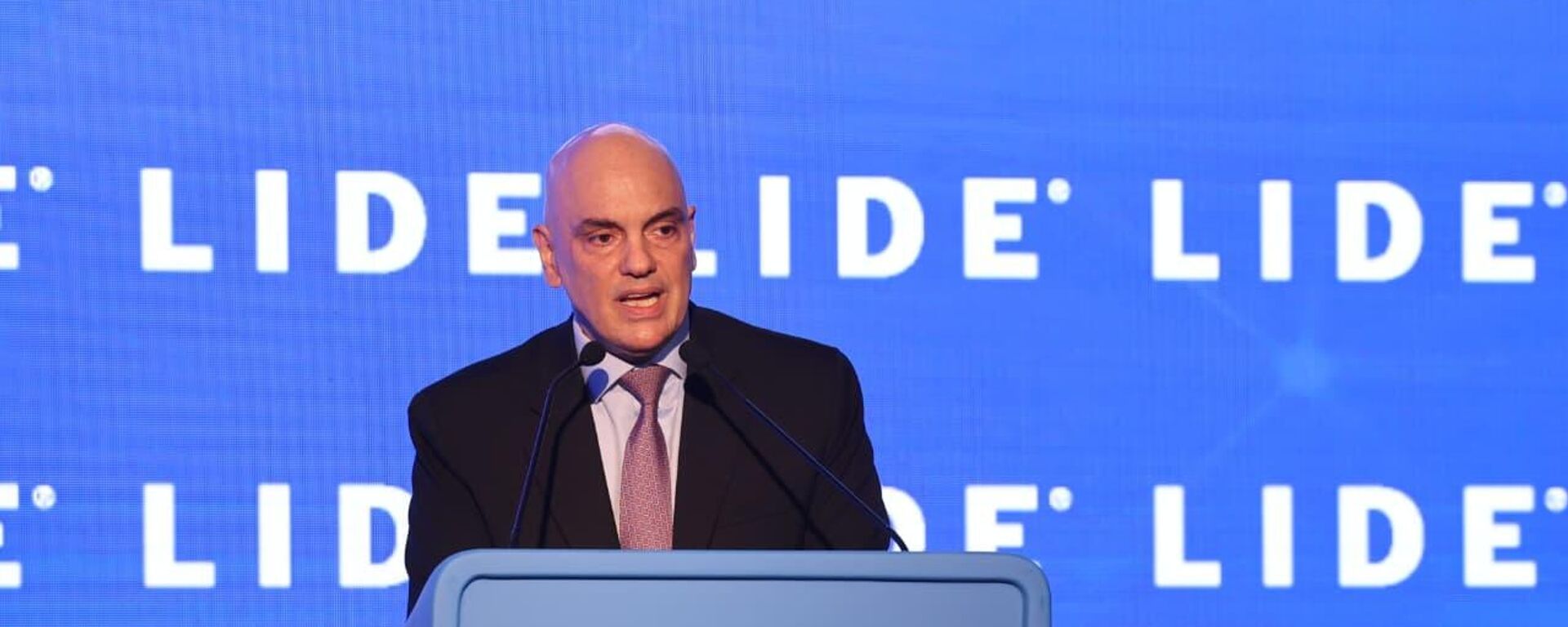 Ministro Alexandre de Moraes no Fórum Empresarial LIDE - Sputnik Brasil, 1920, 22.08.2025