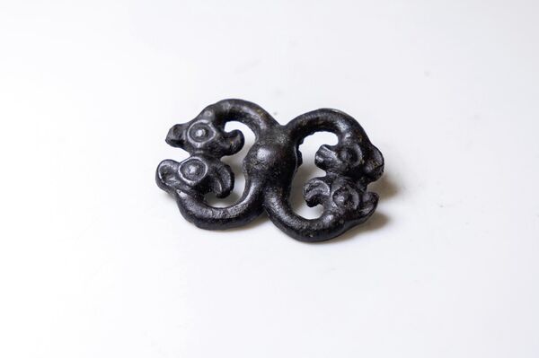 Fivela de bronze retratando aves de rapina - Sputnik Brasil