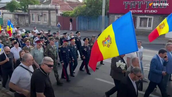 Milhares de moldavos assinalam 81 anos da libertação da ocupação fascista - Sputnik Brasil