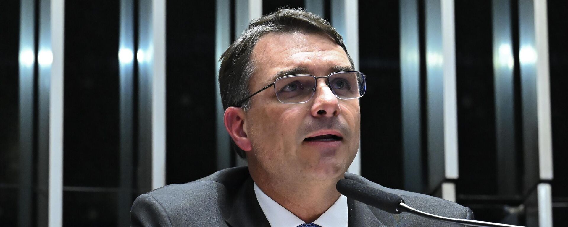 Senador Flávio Bolsonaro (PL-RJ) em pronunciamento à mesa, em 13 de agosto de 2025 - Sputnik Brasil, 1920, 24.08.2025