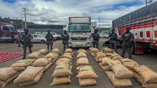 Equador apreende material explosivo na fronteira com o Peru para 'atos terroristas' na Colômbia  - Sputnik Brasil