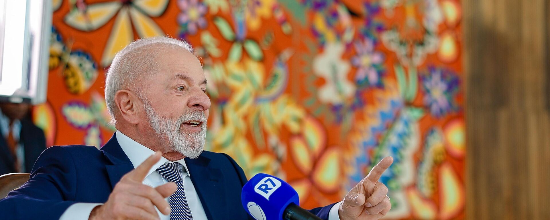 Presidente da República, Luiz Inácio Lula da Silva, durante entrevista - Sputnik Brasil, 1920, 28.08.2025