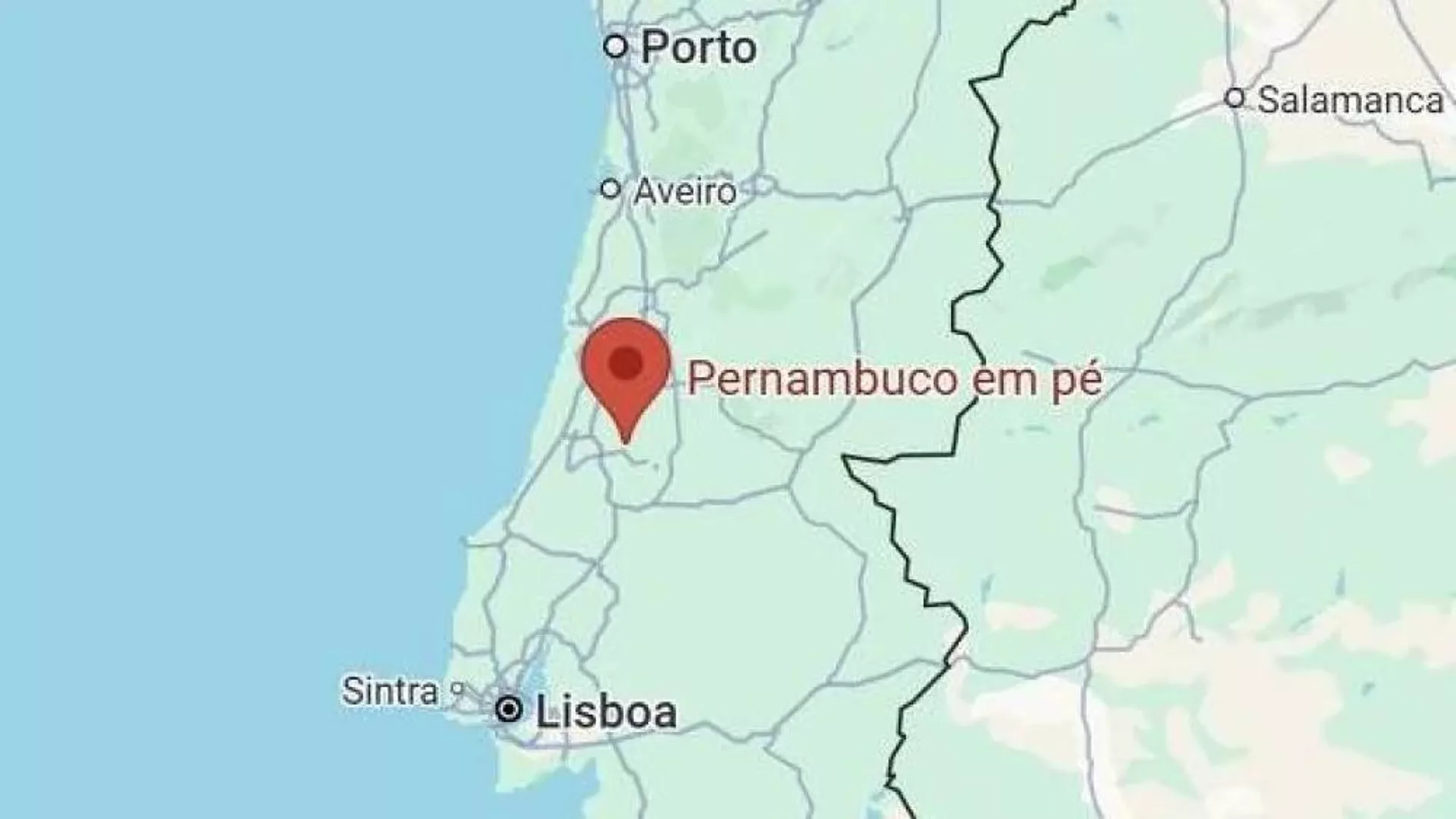 Imagem do Google Maps classifica Portugal como Pernambuco em Pé - Sputnik Brasil, 1920, 29.08.2025