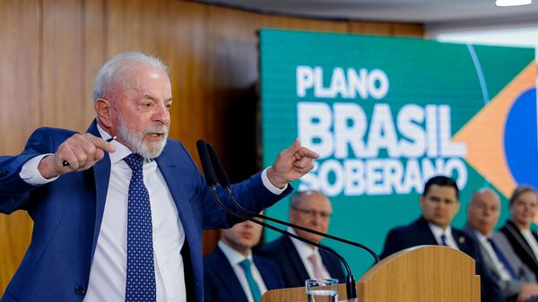 Presidente da República, Luiz Inácio Lula da Silva - Sputnik Brasil