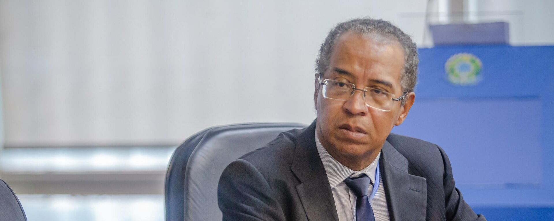 Henrique Miguel participa de cerimônia de posse do diretor de fundos e investimentos da secretaria executiva do MCTI, em Brasília (DF). Brasil, 25 de abril de 2023 - Sputnik Brasil, 1920, 04.09.2025