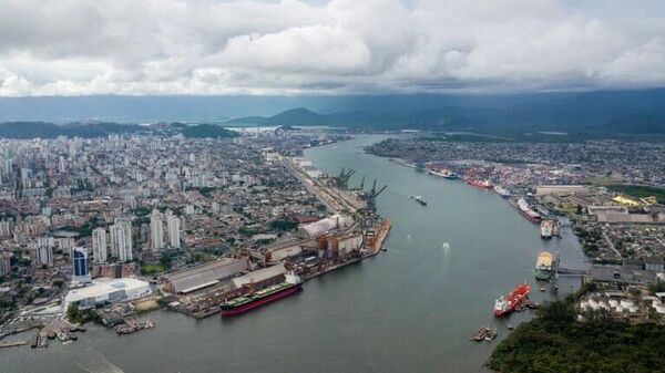 Túnel vai encurtar distâncias e impulsionar a logística portuária do estado de São Paulo - Sputnik Brasil