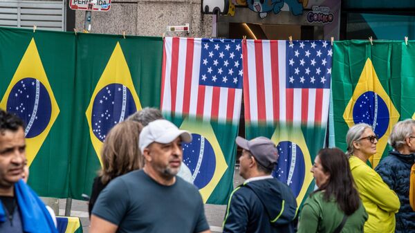 Dia da Independência do Brasil na Avenida Paulista, em São Paulo (SP), em 7 de setembro de 2025 - Sputnik Brasil