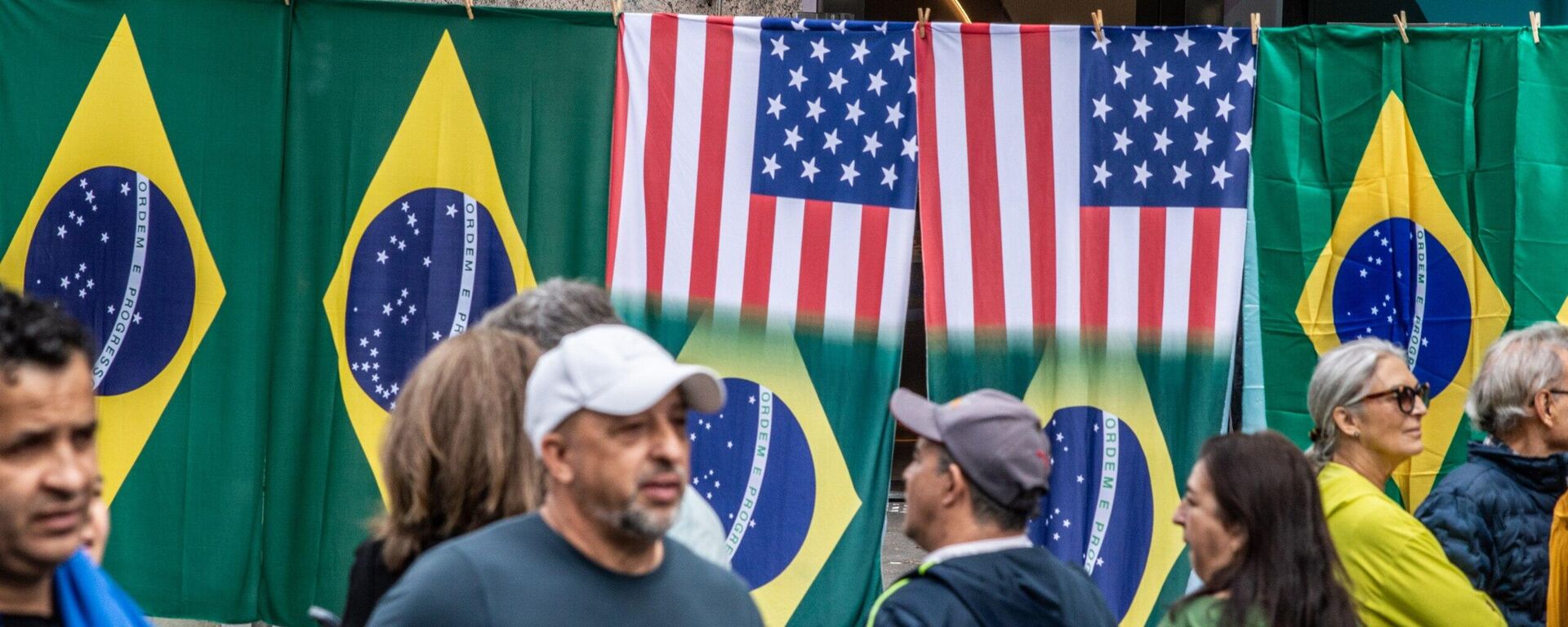 Dia da Independência do Brasil na Avenida Paulista, em São Paulo (SP), em 7 de setembro de 2025 - Sputnik Brasil, 1920, 16.09.2025