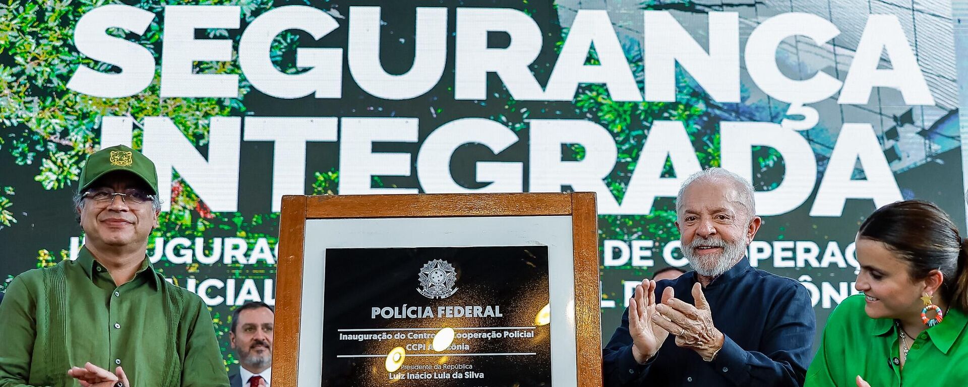 Lula, Petro e Maria José Pinto participam da inauguração do CCPI, em Manaus (AM). Brasil, 9 de setembro de 2025 - Sputnik Brasil, 1920, 09.09.2025