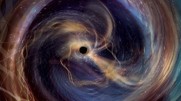 Confirmado: buracos negros fundidos não podem ser menores que suas partes - Sputnik Brasil