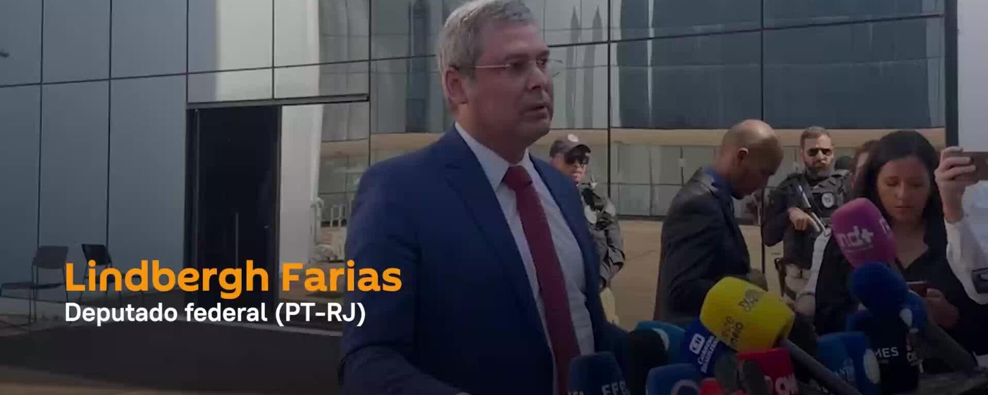 'Daqui a pouco o Bolsonaro vai ser condenado', decreta Lindbergh Farias - Sputnik Brasil, 1920, 11.09.2025