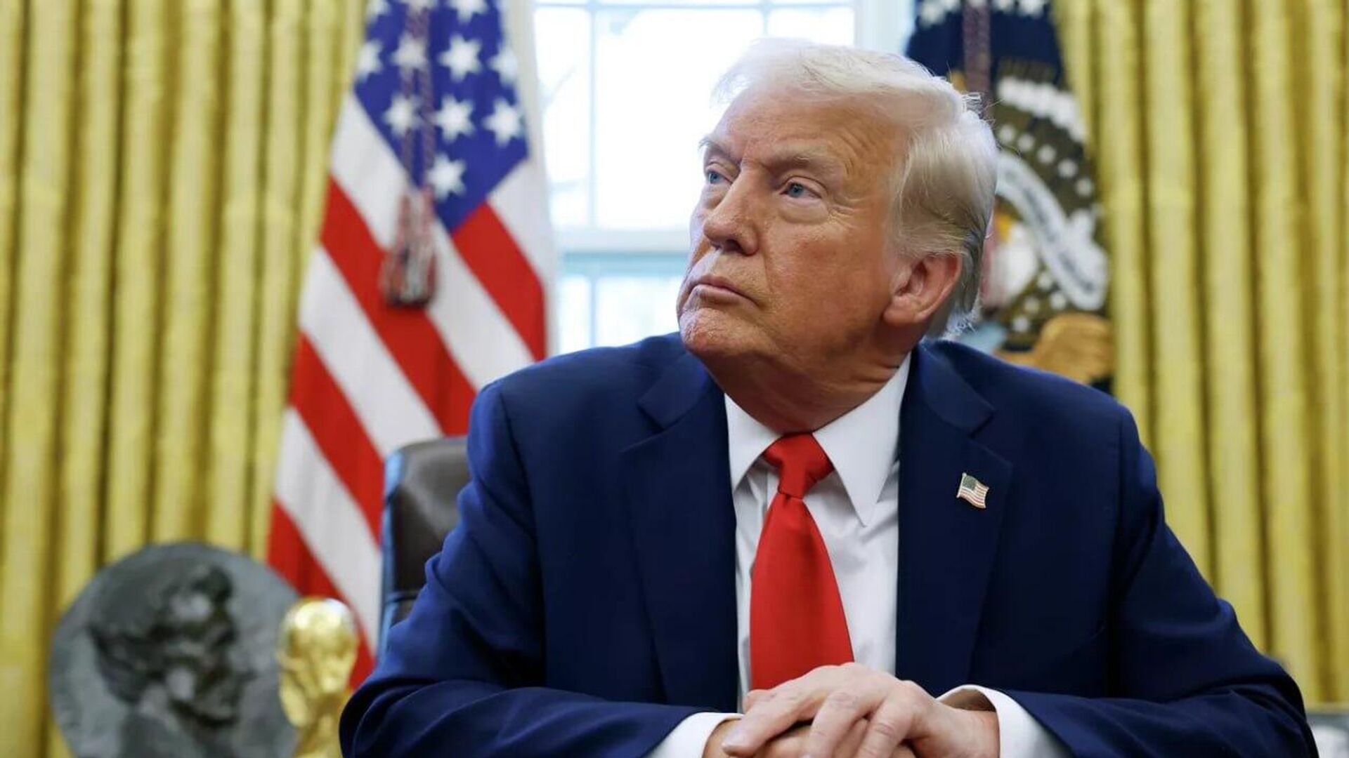 Trump declara estar pronto para introduzir mais sanções contra Rússia só quando o resto da OTAN fizer o mesmo Trump declara estar pronto para introduzir mais sanções contra Rússia só quando o resto da OTAN fizer o mesmo - Sputnik Brasil, 1920, 13.09.2025