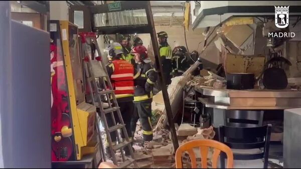 Explosão em bar de Madri deixa mais de 20 feridos - Sputnik Brasil