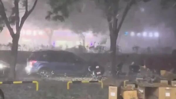 Tempestade de granizo apocalíptica atinge Pequim - Sputnik Brasil