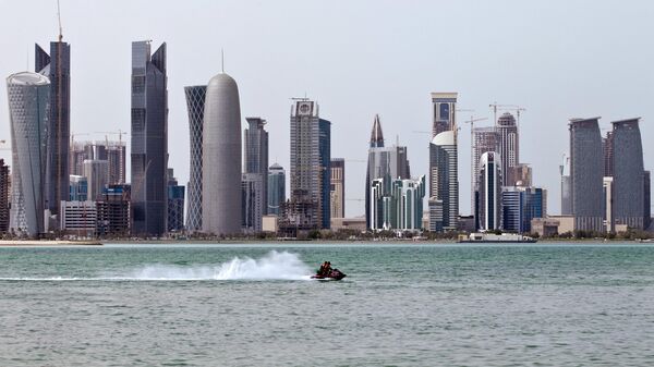 Uma vista da capital do Catar, Doha - Sputnik Brasil