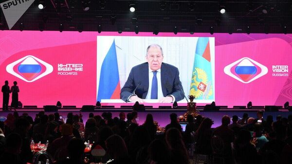 Nossos valores não são problema para Ocidente: Lavrov explica como Festival Intervision difere de seus análogos - Sputnik Brasil