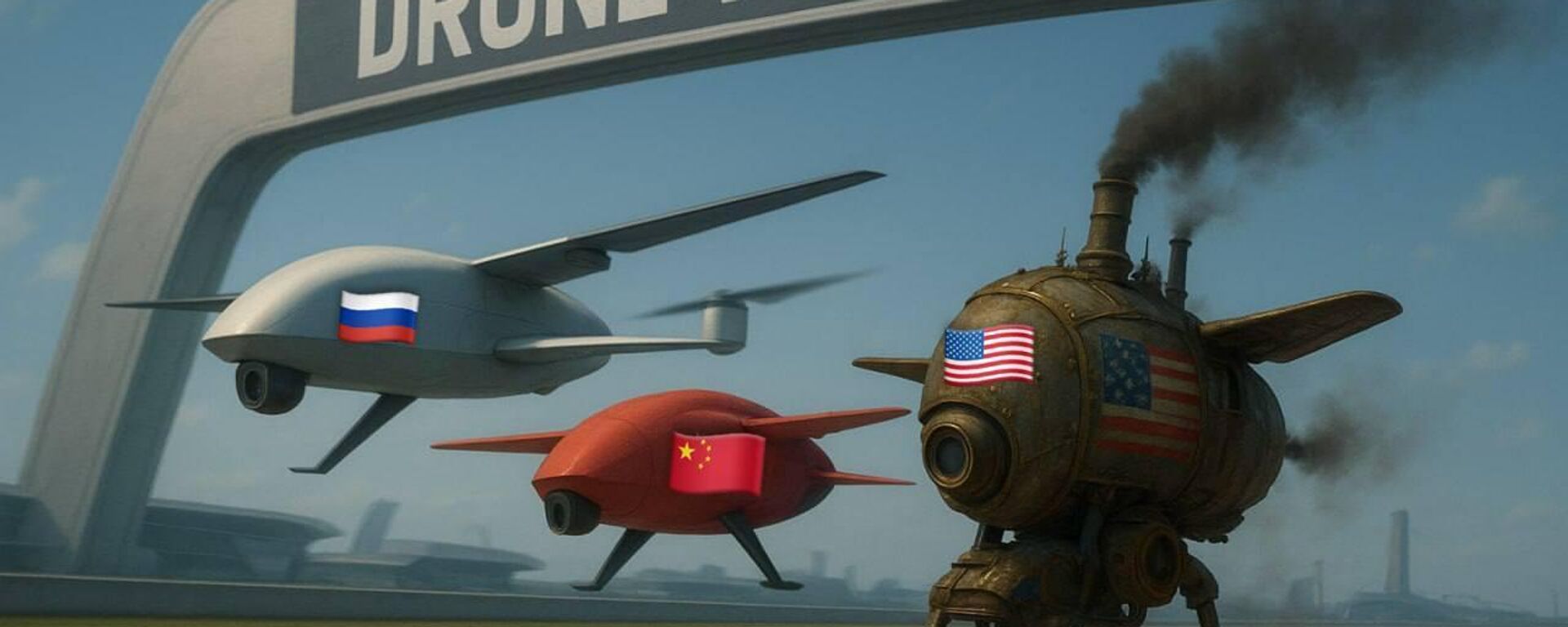 ⌛ EUA enfrentam atraso crítico frente à Rússia e China na guerra de drones, alertam especialistas - Sputnik Brasil, 1920, 18.09.2025