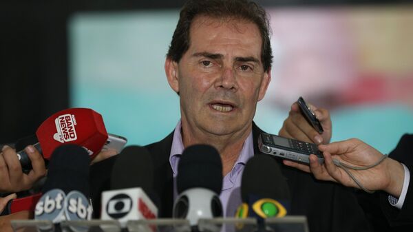 O deputado Paulinho da Força em entrevista coletiva em Brasília (DF), em 17 de janeiro de 2017 - Sputnik Brasil