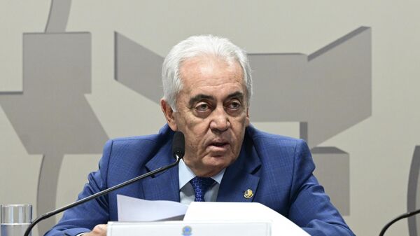 Otto Alencar em pronunciamento durante comissão mista no Senado, em Brasília (DF). Brasil, 10 de setembro de 2025 - Sputnik Brasil