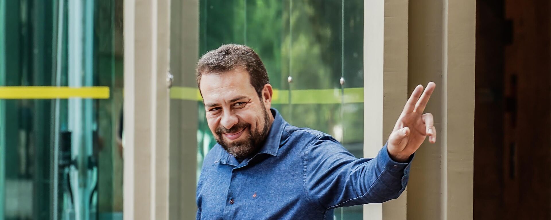 Guilherme Boulos em evento em Brasília (DF) - Sputnik Brasil, 1920, 12.05.2026