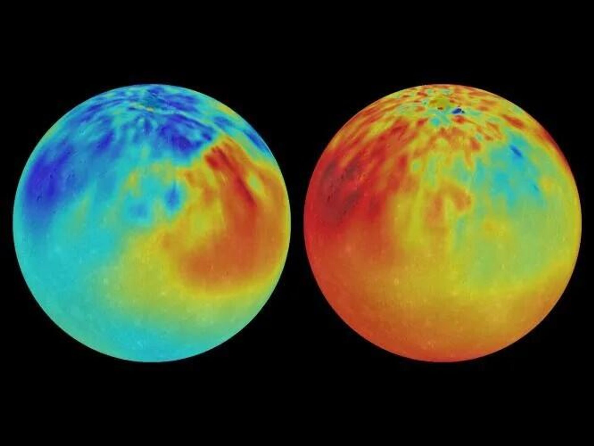 Regiões impressionantes de diversidade química em Mercúrio, mapeadas pelo instrumento XRS da MESSENGER da NASA