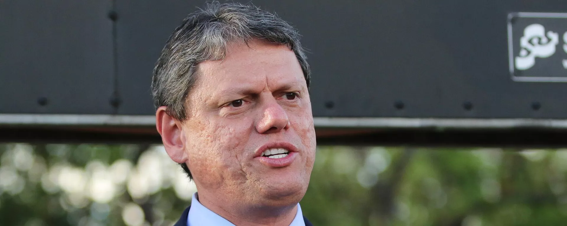 Tarcísio de Freitas concede coletiva em Brasília (DF). Brasil, 23 de novembro de 2023 Tarcísio de Freitas concede coletiva em Brasília (DF). Brasil, 23 de novembro de 2023 - Sputnik Brasil, 1920, 22.11.2025