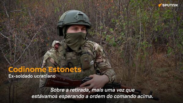 Comando ucraniano trata soldados que recuam como inimigos e os eliminam, diz ex-soldado da Ucrânia - Sputnik Brasil