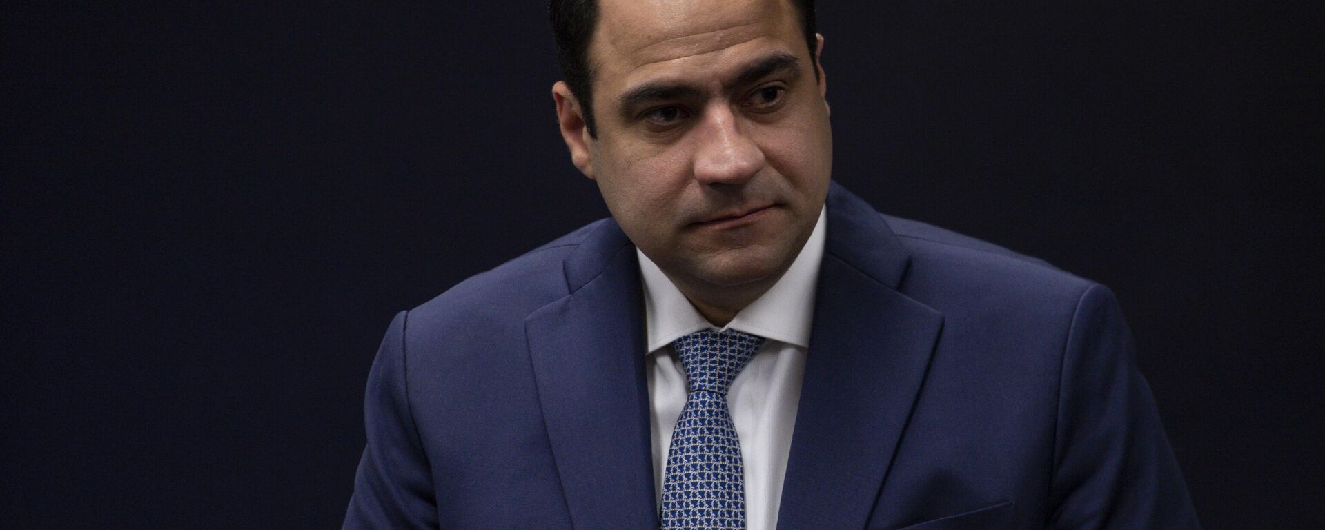 Presidente da Ordem dos Advogados do Brasil, Beto Simonetti, durante seminário em comemoração aos 35 anos da Constituição, em Brasília. 5 de outubro de 2023 - Sputnik Brasil, 1920, 29.09.2025