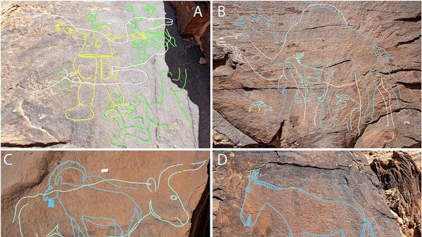 Achado arqueológico expõe identidade cultural de 12 mil anos na Arábia Saudita - Sputnik Brasil