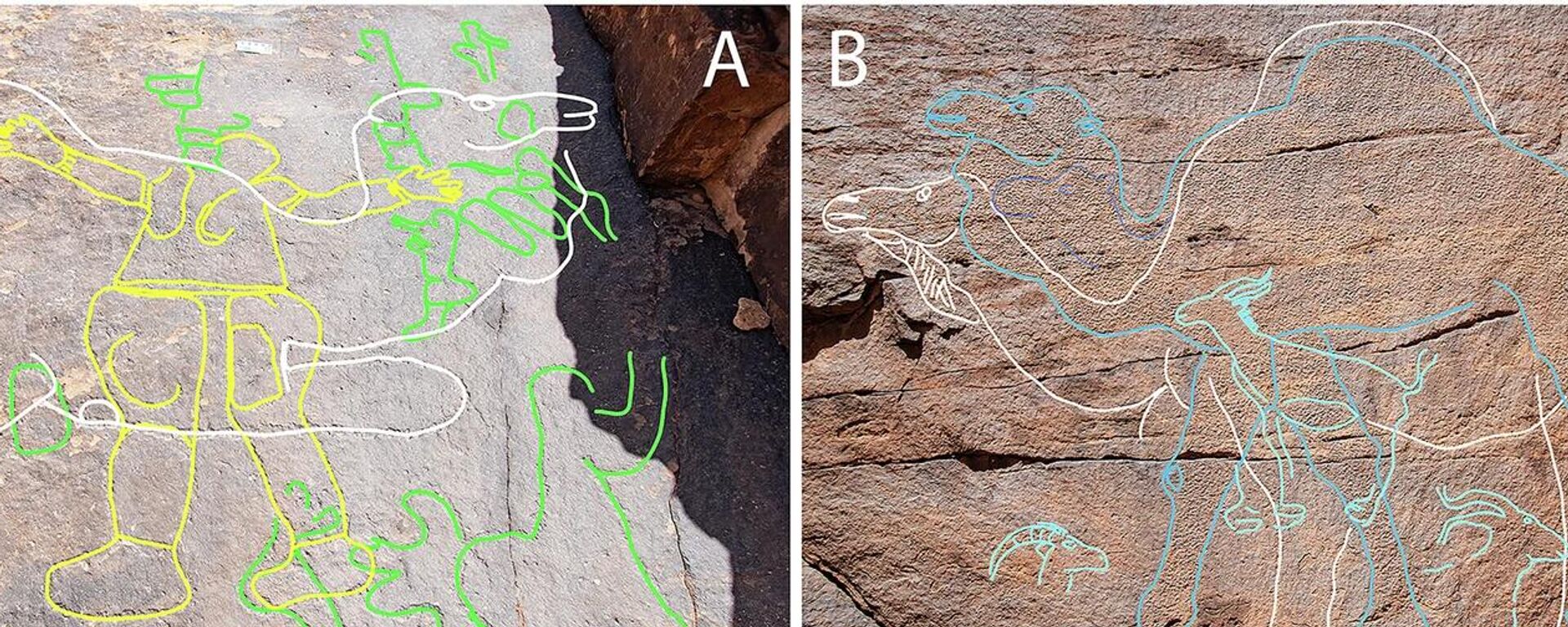 Achado arqueológico expõe identidade cultural de 12 mil anos na Arábia Saudita - Sputnik Brasil, 1920, 30.09.2025