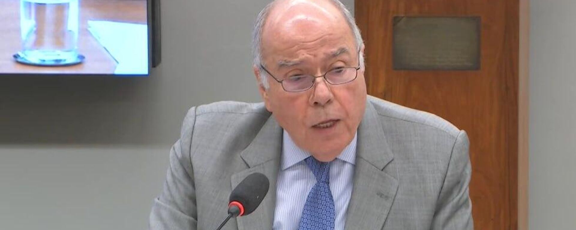 Mauro Vieira, ministro das Relações Exteriores, durante audiência na Comissão de Relações Exteriores e de Defesa Nacional da Câmara dos Deputados, em 1º de outubro de 2025 - Sputnik Brasil, 1920, 01.10.2025