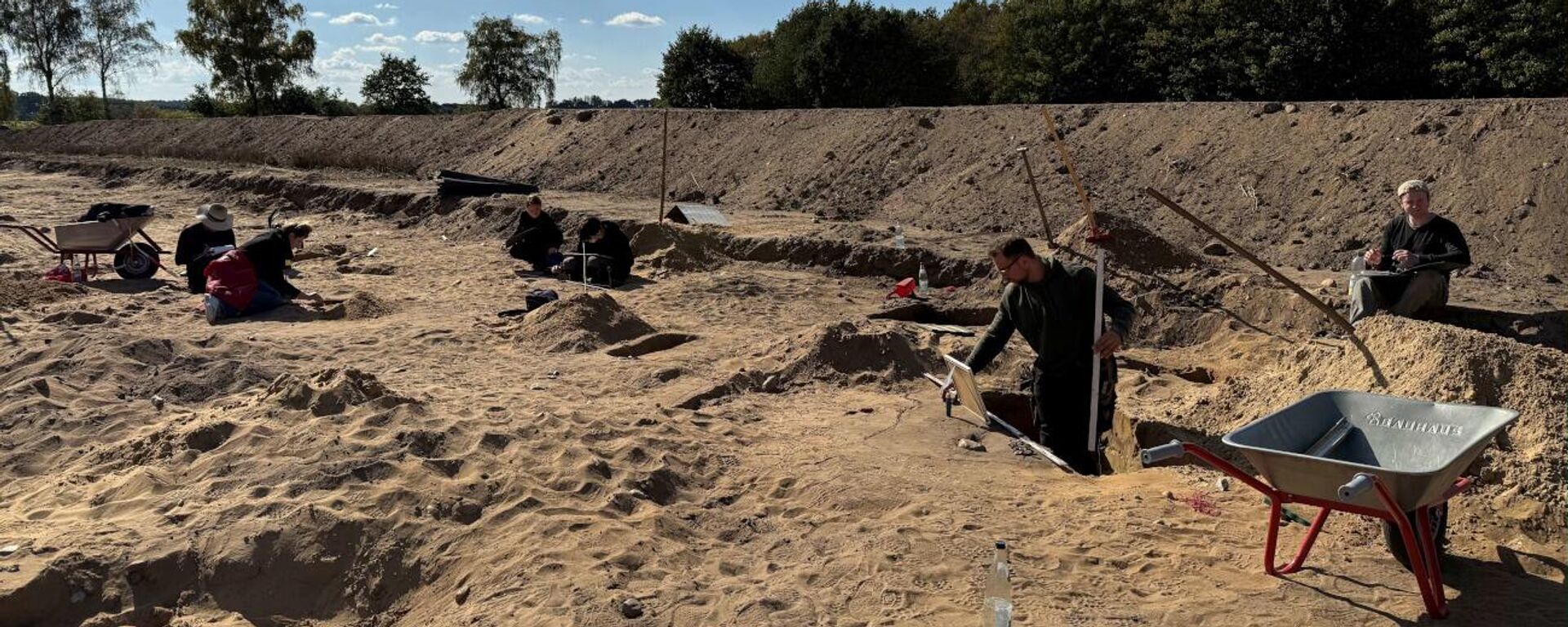 Escavações alemãs revelam uma das maiores zonas industriais do Império Romano na Baixa Saxônia - Sputnik Brasil, 1920, 02.10.2025