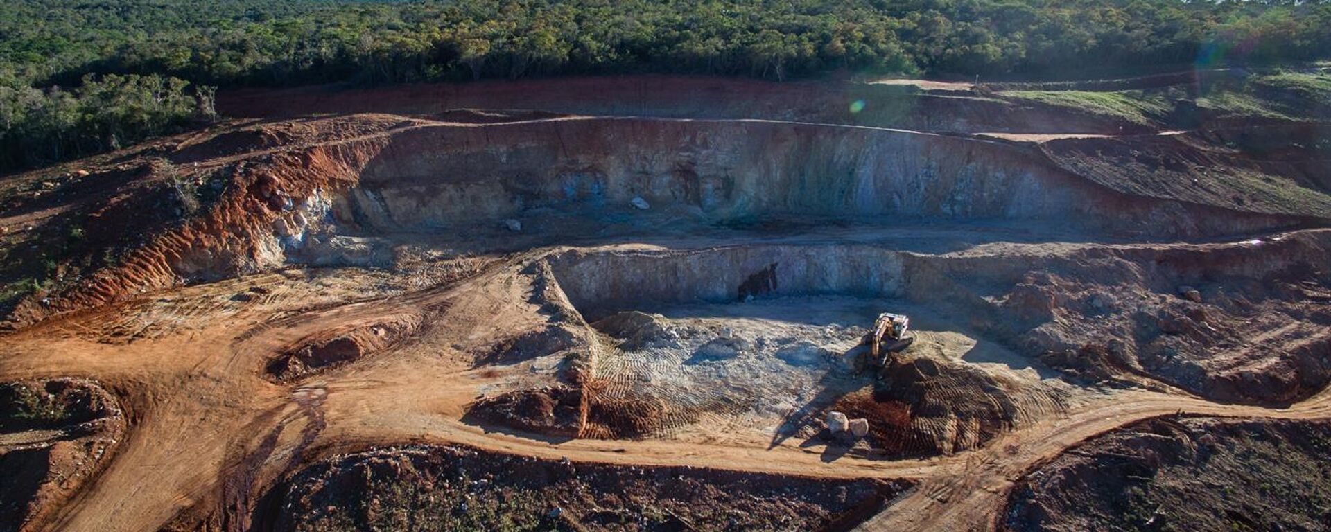 Mina de minério de urânio de Caetité, na Bahia (imagem de arquivo) - Sputnik Brasil, 1920, 02.10.2025