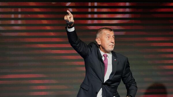 Andrej Babis, o líder do movimento oposicionista Ação dos Cidadãos Insatisfeitos (ANO). - Sputnik Brasil
