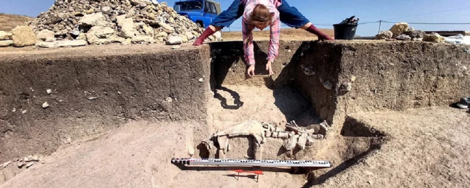 Descoberta rara em santuário do Bósforo lança nova luz sobre rituais antigos - Sputnik Brasil, 1920, 06.10.2025