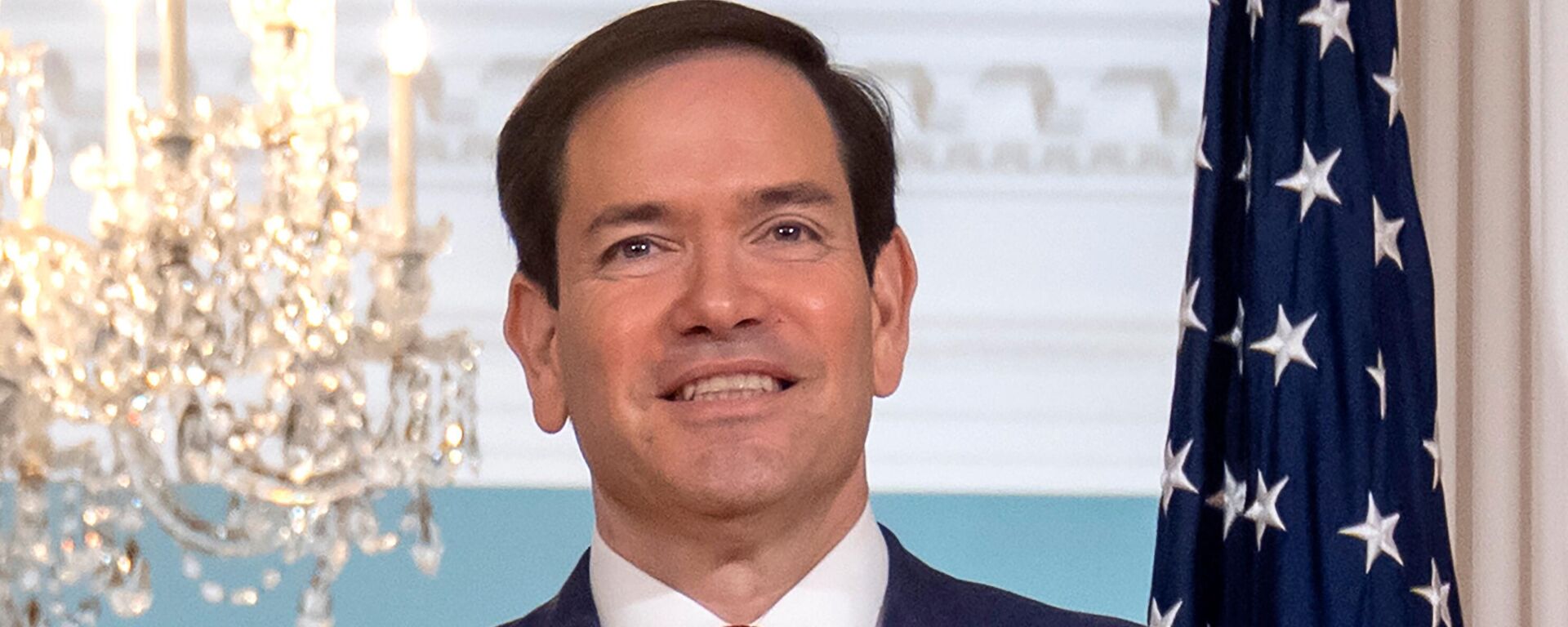 O secretário de Estado dos Estados Unidos, Marco Rubio, durante evento oficial em Washington, capital dos EUA, em setembro de 2025 - Sputnik Brasil, 1920, 09.01.2026