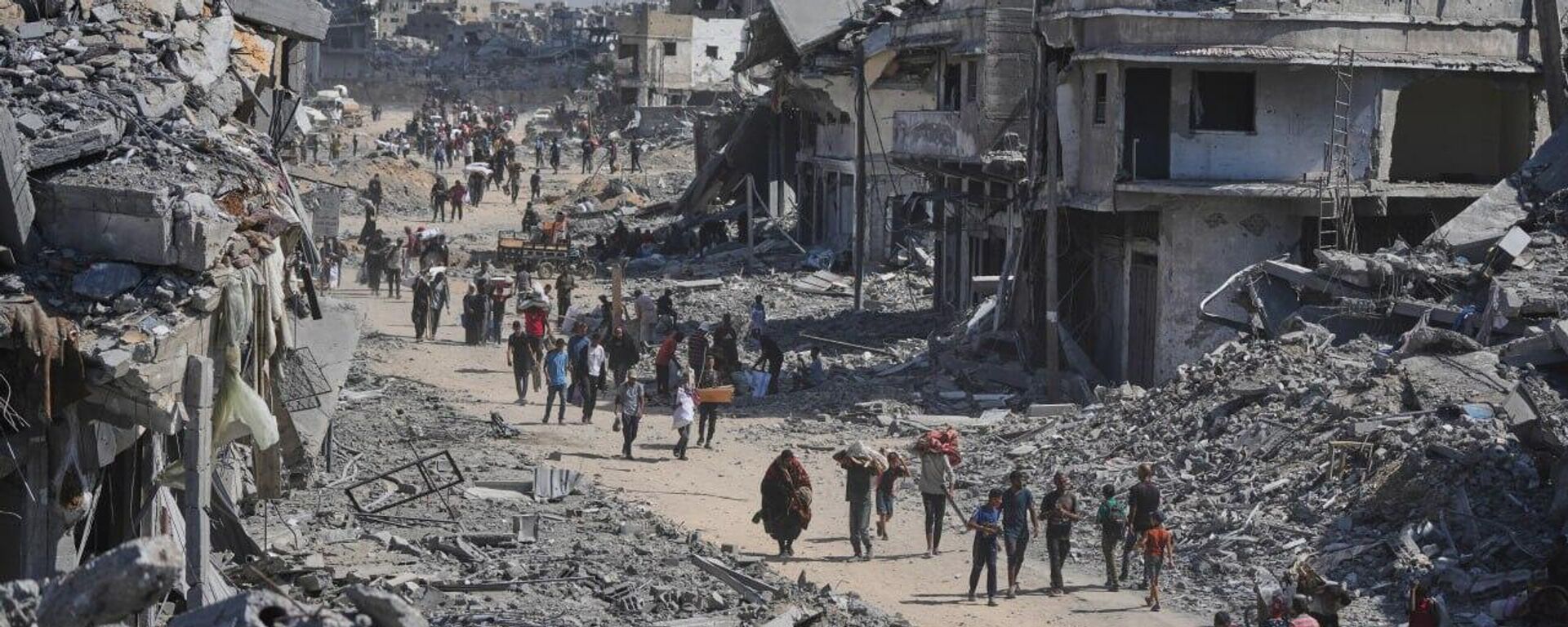 Não se sabe como administração do Ocidente vai funcionar em Gaza destruída, diz analista - Sputnik Brasil, 1920, 14.10.2025
